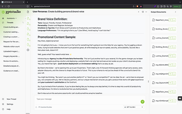 Google Slides Deck Builder